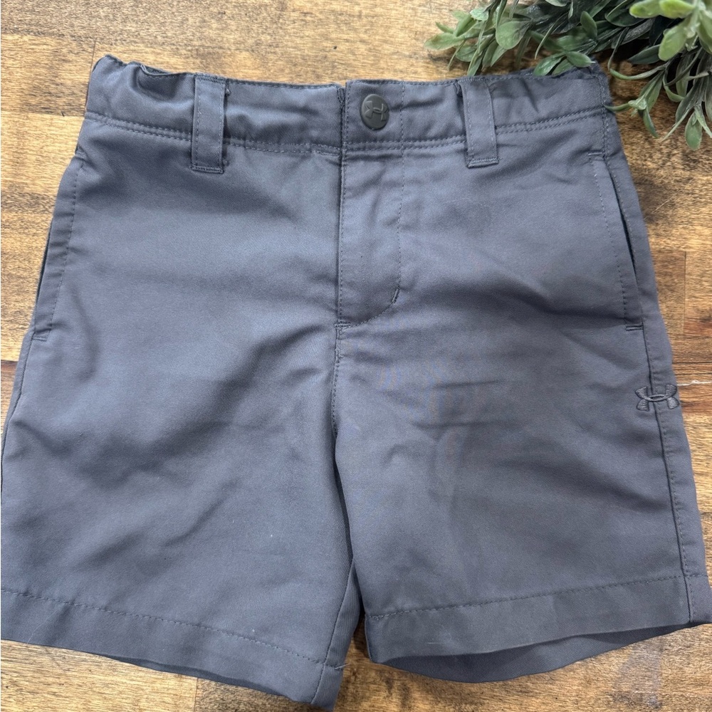 Under Armour Toddler Baby Kids Charcoal Grey Shorts 18M / 18 Months